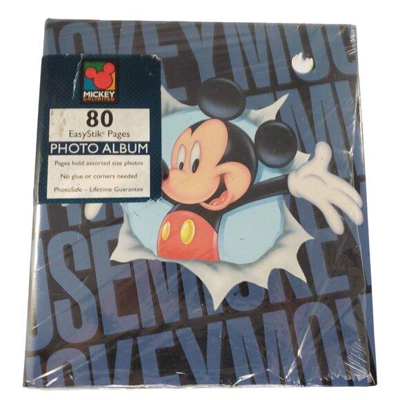 Disney Mickey Unlimited Photo Album Holds 5x7 240 Pictures - Picture 1 of 12